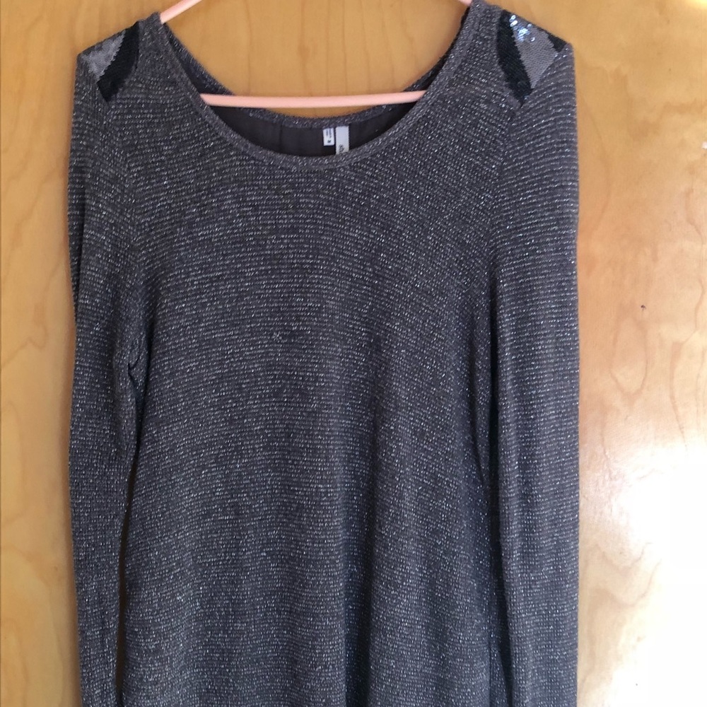 Light shimmering sweater